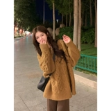 Демисезонный свитер, корейская трикотажная куртка, увеличенная толщина, коллекция 2023