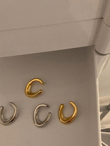 wxlstudio 2 23 10:00am concave shape please choose it ~ C earrings make you exquisite from the beginning