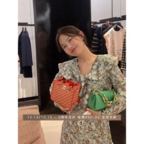 wxlstudio ruffled V-neck floral dress female 2021 summer new gentle style long skirt