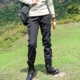 Дорожные бархатные дышащие удерживающие тепло ветрозащитные водонепроницаемые альпинистские демисезонные штаны, увеличенная толщина