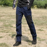 Дорожные ветрозащитные водонепроницаемые удерживающие тепло альпинистские бархатные демисезонные штаны, увеличенная толщина