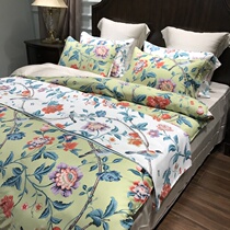 PLATINU American 80 double-sided Tencel four-piece set of summer silky cool nude sleep Lyocell fiber bedding