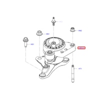 Suitable for Ford Mondeo Taurus Edge engine mat (upper right) wearing parts