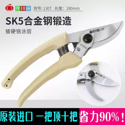 Sagawa Tian gardening landscaping fruit shears stainless steel scissors fruit tree rough shears pruning shears household tools