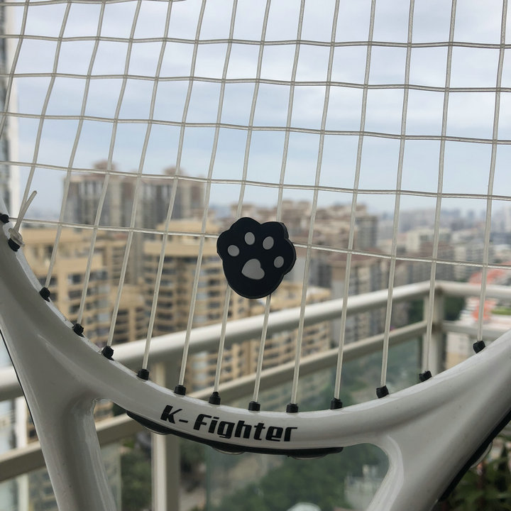  Tennis racket shock absorbers Tennis accessories Shock absorbers Smiley flag shock absorbers Bear paw shock absorbers