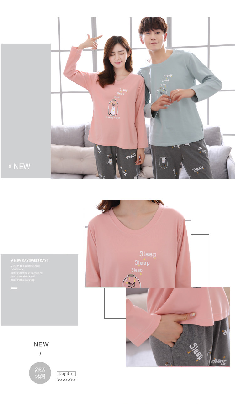 Pyjama mixte OTHER   en Coton à manches longues - Ref 3005936 Image 49