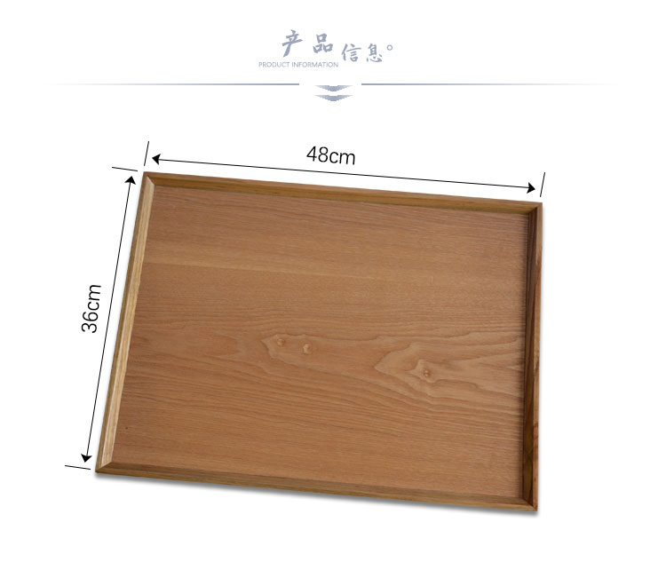 Hàn quốc-phong cách vát rắn gỗ hình chữ nhật khay trà bằng gỗ đặt khay khay trà tấm gỗ bằng gỗ khách sạn khay gỗ khay trà gỗ chạm khắc