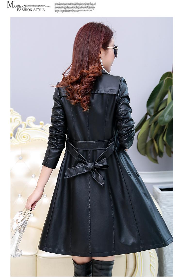 Áo khoác nữ mùa xuân và mùa thu 2019 phiên bản mới của Hàn Quốc áo khoác mỏng cổ áo bằng da mỏng áo da cừu