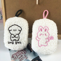 Baby bath artifact childrens sponge wipe bath ball back rub foaming bath wipe bath cotton bath wipe decontamination bath wipe