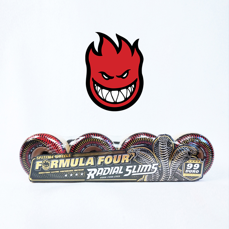 I am My 55 skateboard shop SPITFIRE little fire man F4 skateboard wheel professional street action wheel variety