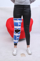 Blue Flannel External Fixed Support Furniture Knee Fixation With Knee Lower Limb Protective Knee Fixation Cover
