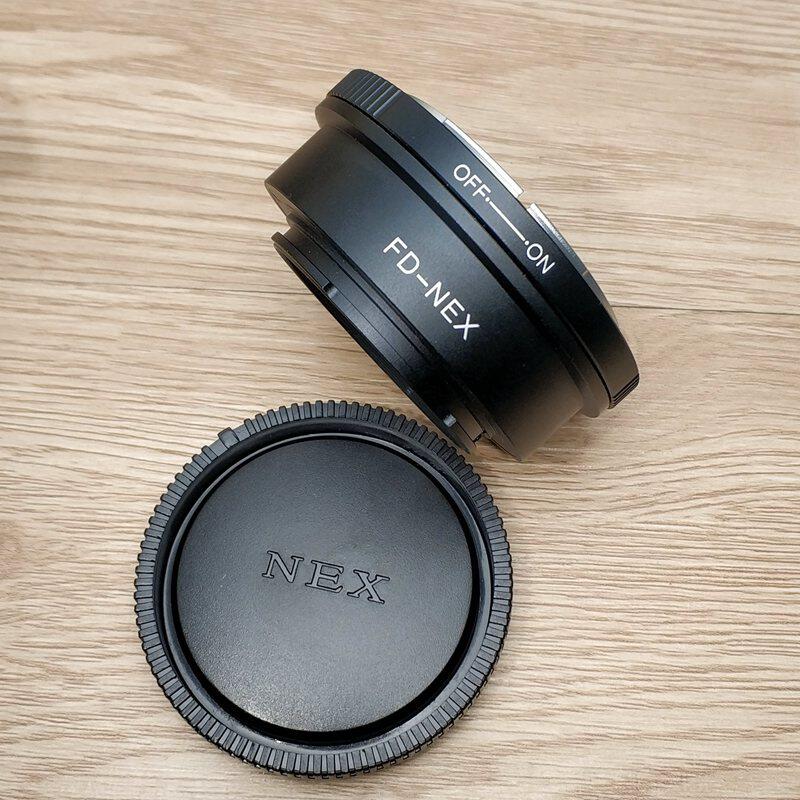 FD switching ring FD transfer Ekou FDD-EOS M EF M FX micro-single eye camera NEX pick up the rear cover