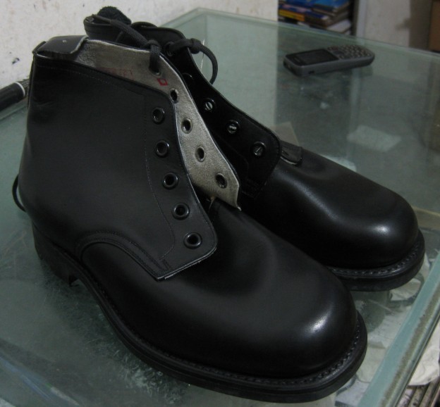 Special warehouse inventory 3516 factory 80s ship leather shoes Sailor real cowskin men's boots Boots men's shoes