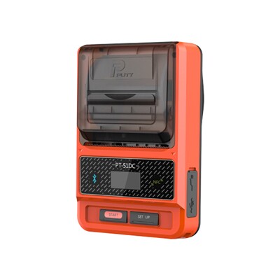 Pute Bluetooth Qr Code Label Printer Pt-50Dc Clothing Jewelry Cable Handheld Barcode Printer C51Dc