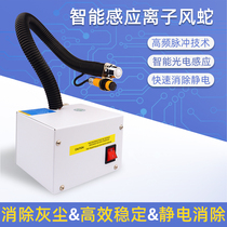 Fully automatic ion wind snake to remove static electricity industrial dust blowing and static eliminator infrared induction dust removal air gun