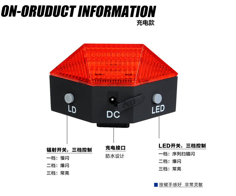 Lumière vélo FJQXZ - Taillights - Ref 2400338 Image 11