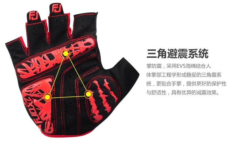 Gants pour vélo mixte FJQXZ - Ref 2242952 Image 11