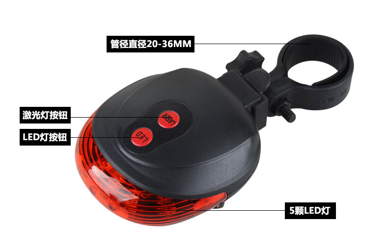 Lumière vélo FJQXZ - Taillights - Ref 2398515 Image 8