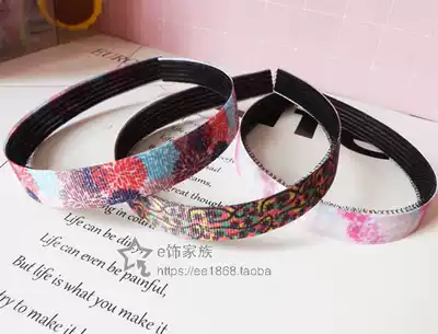 e-ornaments family children's special color soft hoop bangs Post magic stickers broken hair sticky hair patch hairband hair accessories