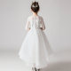 Children's dress high-end princess dress girl flower girl wedding little girl host birthday piano performance costume