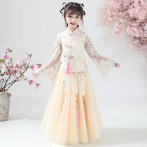 Girl Hanfu Autumn Dress Chinese Style Dress China Wind Child Clothing Fall Children Don Dress Gown 12 Year Old Girl Ancient Dress Superfairy