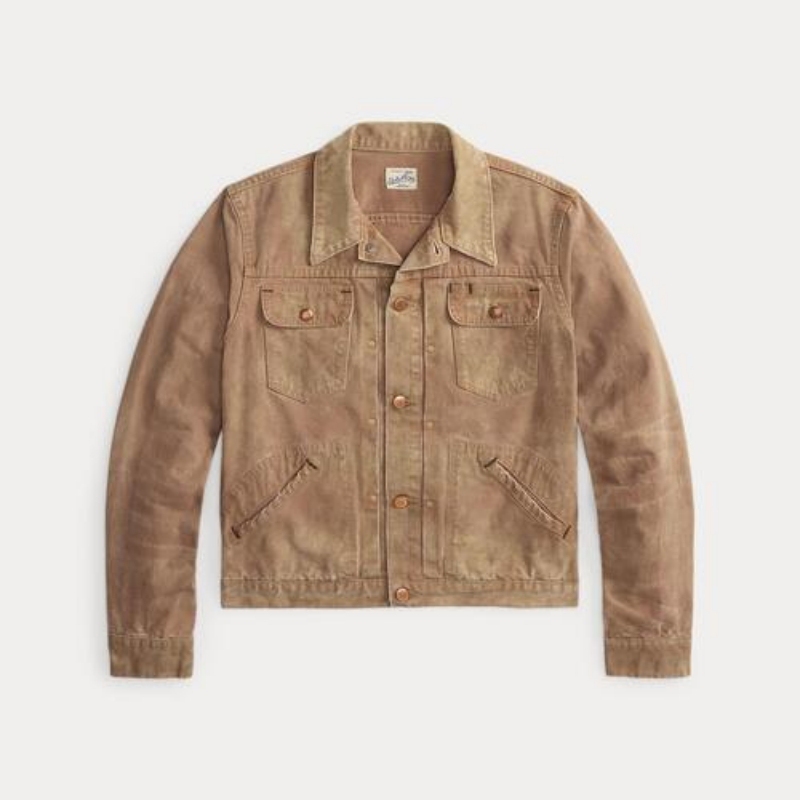 30% off 【Rrl】Japanese Purchasing Agent Ralph Lauren 26Ss Vintage Heavy-Duty Distressed Canvas Work Jacket 30% off 【Rrl】Japanese Purchasing Agent Ralph Lauren 26Ss Vintage Heavy-Duty Distressed Canvas Work Jacket