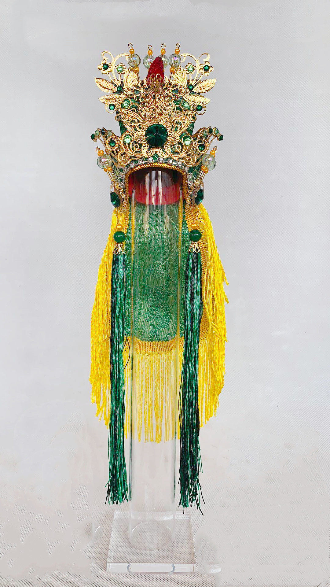 Guan Gong emperor hat god hat new boutique Buddha statue hat size optional Taiwan handmade hat tailor-made