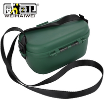 Haidiao Luya box waist hanging insulation box fake bait box portable toolbox waist bag portable Luya tool box