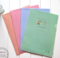 L Clip A4 Single Into Data Book Folder Test Paper Clip A4 Receiving Clip Dowling A4 Folder