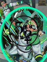 Customized LIVE A HERO Otomo Kyouichi battle suit stretch printed bodysuit performance clothing