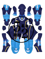 52 League of Legends Customized Meteor Rockman stretch printed bodysuit base layer