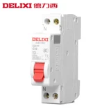 德力西 Air Switch Home Home Small DPN пуст 40A автоматический выключатель 1P32A двойной -в -дюал -out 1p+n узкий 20A