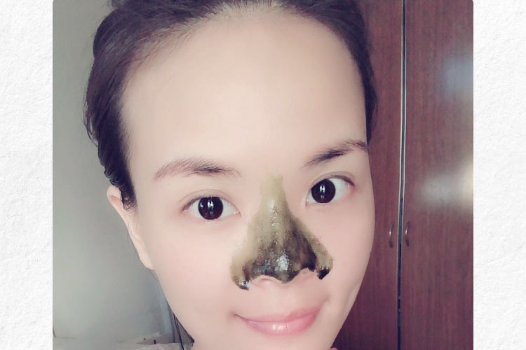 VZA Việt Nam để mụn đầu đen mụn mặt nạ bột làm sạch sâu lỗ chân lông trà xanh kiểm soát dầu Surrieo nam giới và phụ nữ xé mặt nạ gạo nhật