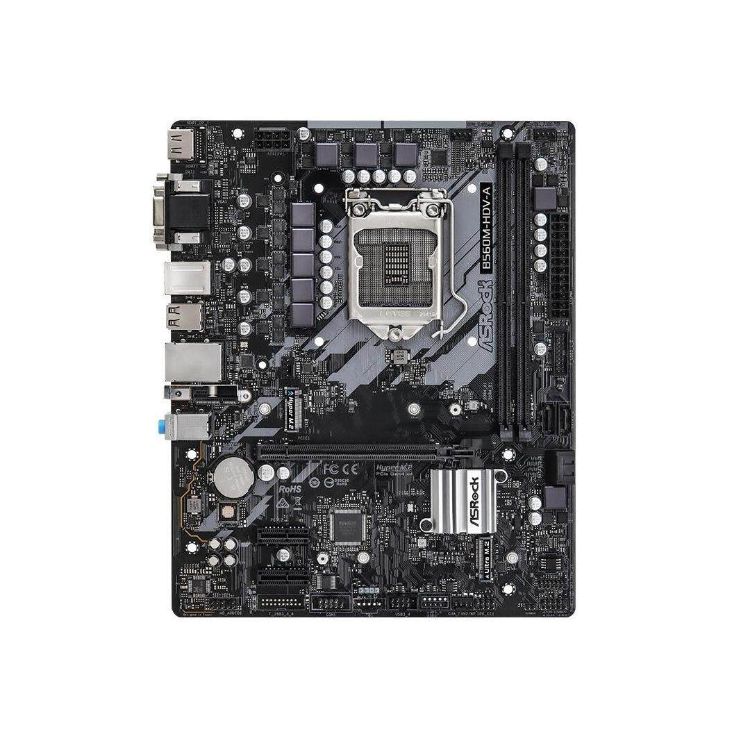 ASROCK B560M-HDV-A Motherboard LGA1200 support i5-10600 i7-10700