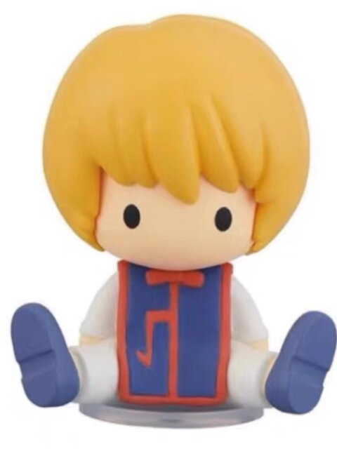 Full-Time Hunter Exam Mini Bean Eye Experiment Blind Box Figurine Kishio Sisoye Collectible Model