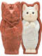 Genuine KITAN Egyptian Pharaoh Mummy Cat New Color Gacha Coffin Zombie Cat Ornament