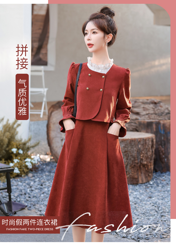 E3238 1680K VÁY ĐẦM LIỀN THÂN NỮ TEMTDEI CẢ BỘ 2 MÓN MÙA XUÂN THU ĐÔNG DÙNG TRONG LỄ CƯỚI THỜI TRANG NỮ G05 SẢN PHẨM MỚI