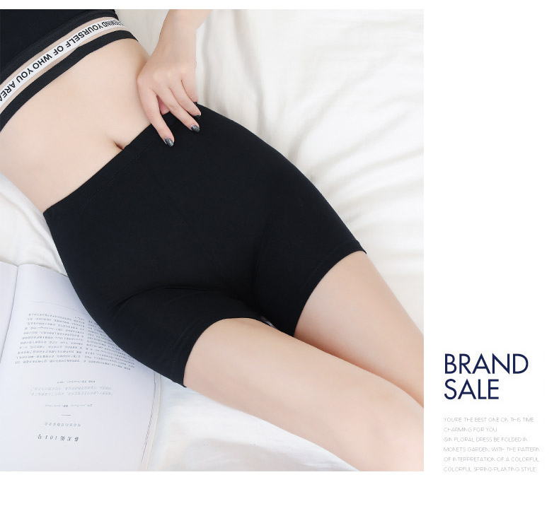 3 Quần an toàn Langsha chống ánh sáng mùa hè xà cạp ba điểm quần bảo hiểm mặc quần short cỡ lớn chống sói phần mỏng quần áo nữ