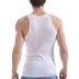 Langsha nam rắn màu vest mỏng bó sát thể thao phù hợp với tay áo cơ sở mồ hôi cơ thể vest nam áo ba lỗ Lót