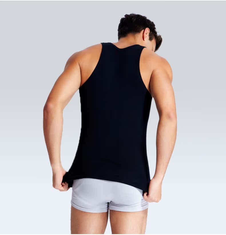 Langsha vest nam bó sát thể thao thể thao không tay cản trở mồ hôi dưới áo vest mùa hè thủy triều phần mỏng áo không tay nam