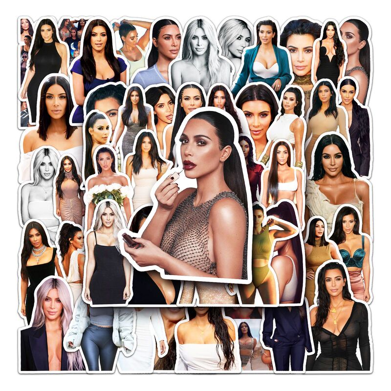 50 Kardashian Graffiti Stickers Kim Kardashian Stickers DIY Phone Case Luggage Car Stickers 50 Kardashian Graffiti Stickers Kim Kardashian Stickers DIY Phone Case Luggage Car Stickers