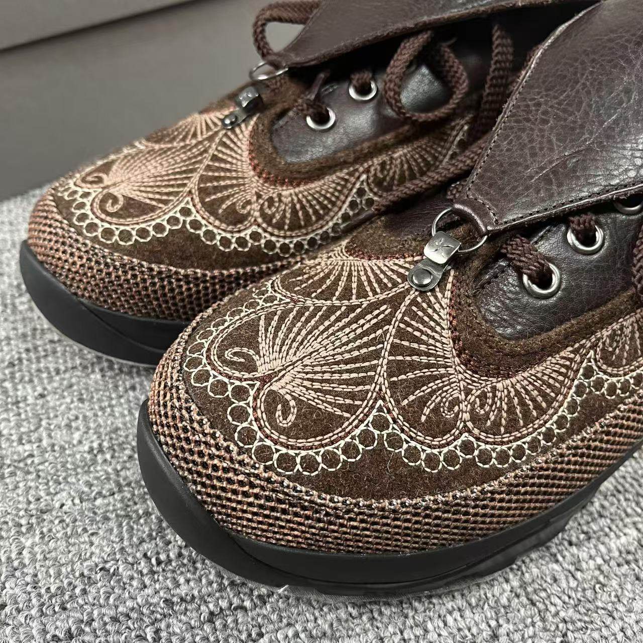 24ss kiko kostadinov winter collection: new leather loafers