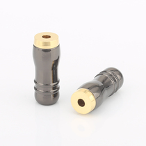 Budweiser 3 5MM dual-channel audio stereo headset female plug 4 5MM wire diameter female plug