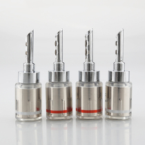 Pure Copper Plated Rhodium BFA Serrated Banana Head Fever Speaker Horn Line Banana Plug Sound Wire Joint Free 6mm