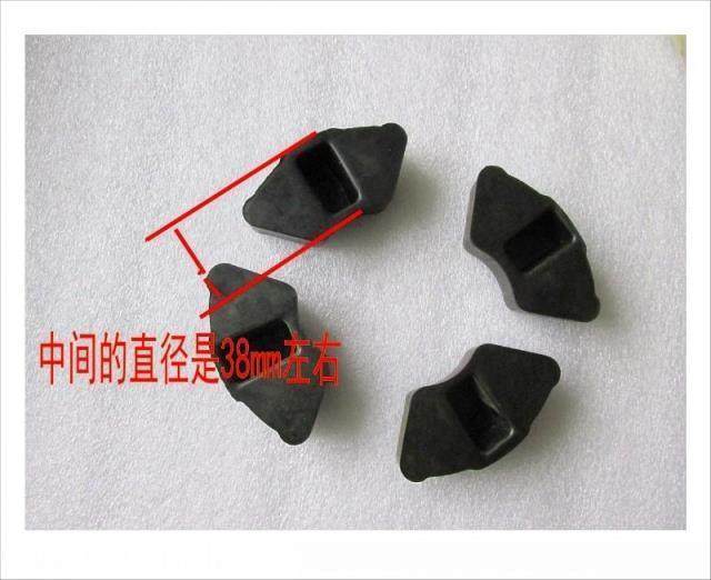 Qianjiang 110 Dayang 100 DY90 100 curved beam locomotive rear hub buffer rubber buffer rubber block
