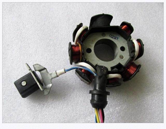 Application of five sheep Honda WY125-A Old Five sheep 125 Magnetic motor assembly coil stator assembly