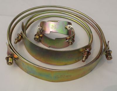 Strong Steel Wire Throat Clamp Tiger Clamp Corrugated Rubber Hose Clamp Hoop Hoop Water Pipe Clamp Yelei Throat Hoop Factory