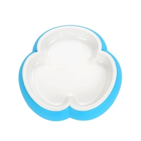 Зеленая обеденная тарелка