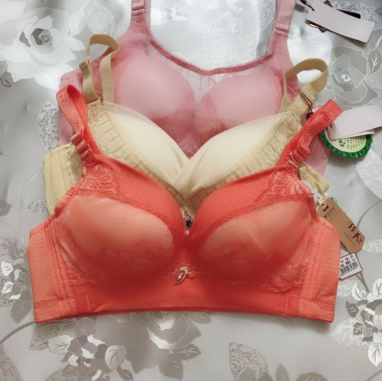 Thương hiệu không có vòng thép chất lượng cao áo ngực Có thể điều chỉnh đồ lót gợi cảm Nhiều loại áo ngực hỗn hợp giá thấp áo ngực cho bé bú