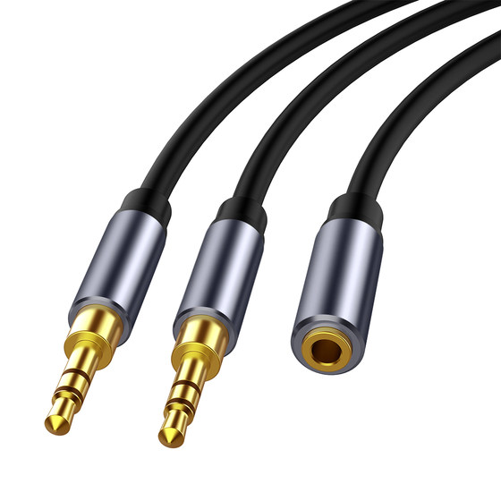3.5 1 점 양방향, 이중 3.5mm 1-3 오디오 케이블 1 여성 ~ 2 개의 남성 확장 케이블 3 방향 오디오 케이블